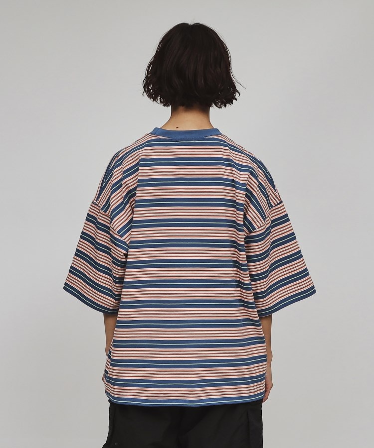 ティーケー タケオ キクチ(レディース)(tk.TAKEO KIKUCHI(Ladies))のロゴボーダーTシャツ4