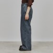 ティーケー タケオ キクチ(レディース)(tk.TAKEO KIKUCHI(Ladies))のケミカルウォッシュAラインワイドデニム3