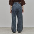 ティーケー タケオ キクチ(レディース)(tk.TAKEO KIKUCHI(Ladies))のケミカルウォッシュAラインワイドデニム4