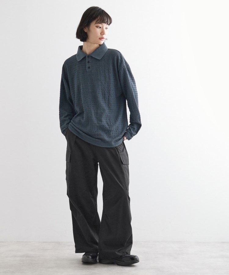 ティーケー タケオ キクチ(レディース)(tk.TAKEO KIKUCHI(Ladies))の【機能素材】AMATAストレッチカーゴパンツ8