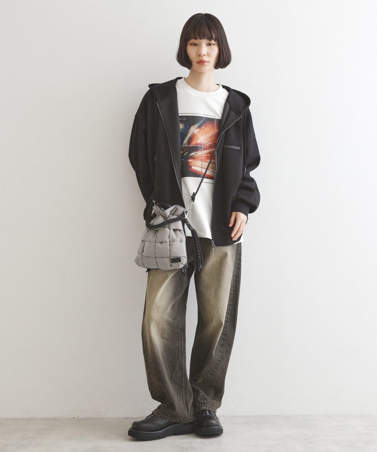 ティーケー タケオ キクチ(レディース)(tk.TAKEO KIKUCHI(Ladies))のADAMPATEK 別注 パテッドイントレ巾着ショルダーバッグ2