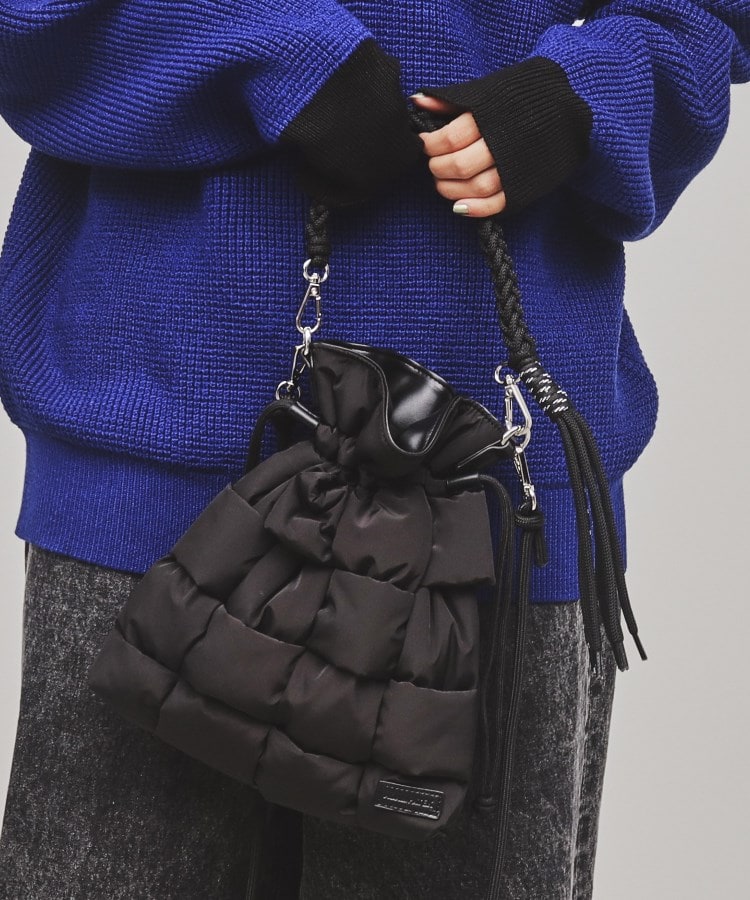 ティーケー タケオ キクチ(レディース)(tk.TAKEO KIKUCHI(Ladies))のADAMPATEK 別注 パテッドイントレ巾着ショルダーバッグ3