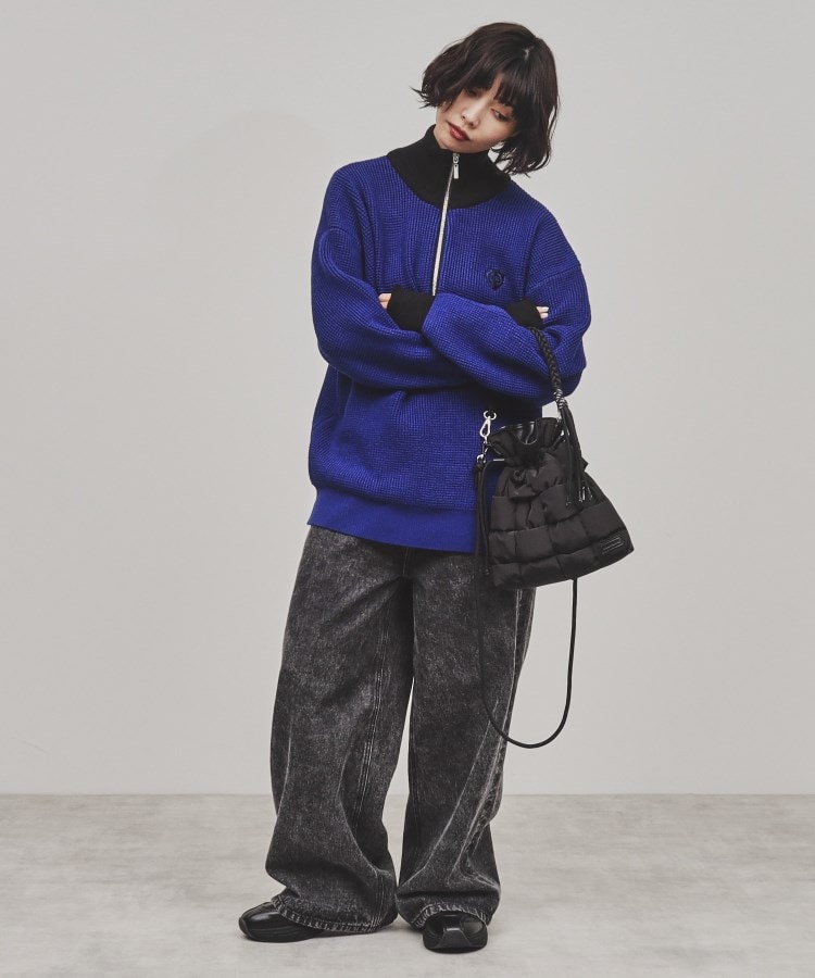 ティーケー タケオ キクチ(レディース)(tk.TAKEO KIKUCHI(Ladies))のADAMPATEK 別注 パテッドイントレ巾着ショルダーバッグ4
