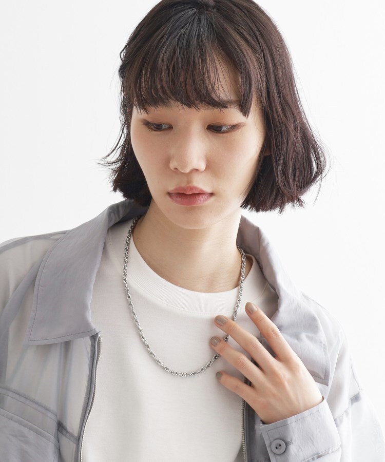 ティーケー タケオ キクチ(レディース)(tk.TAKEO KIKUCHI(Ladies))のアソートステンレスワイドネックレス5