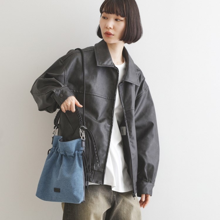 ティーケー タケオ キクチ(レディース)(tk.TAKEO KIKUCHI(Ladies))のADAMPATEK 別注 アソート巾着ショルダーバッグ ショルダーバッグ