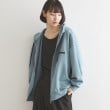 ティーケー タケオ キクチ(レディース)(tk.TAKEO KIKUCHI(Ladies))のクロップドパーカー グリーン(022)