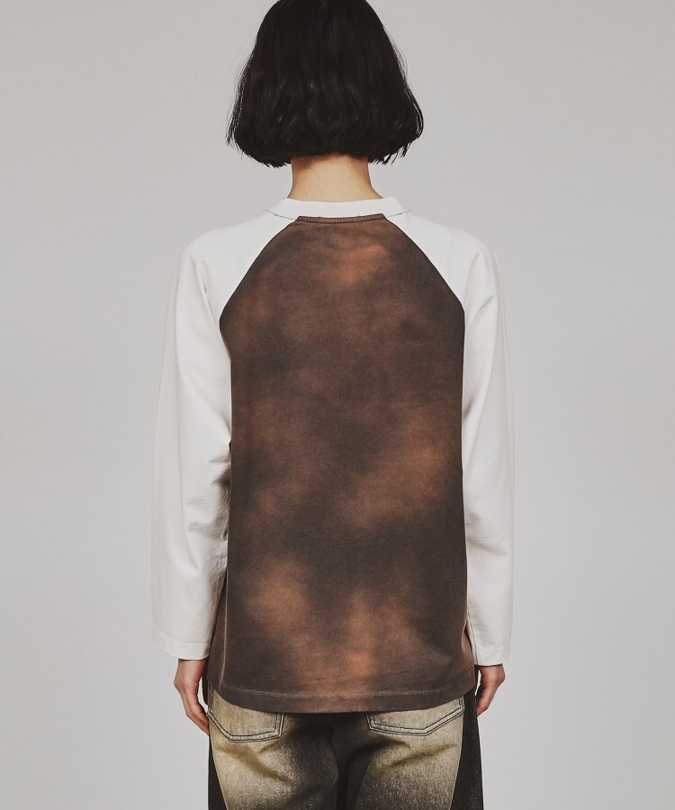 ティーケー タケオ キクチ(レディース)(tk.TAKEO KIKUCHI(Ladies))のブリーチラグランスリーブTシャツ12