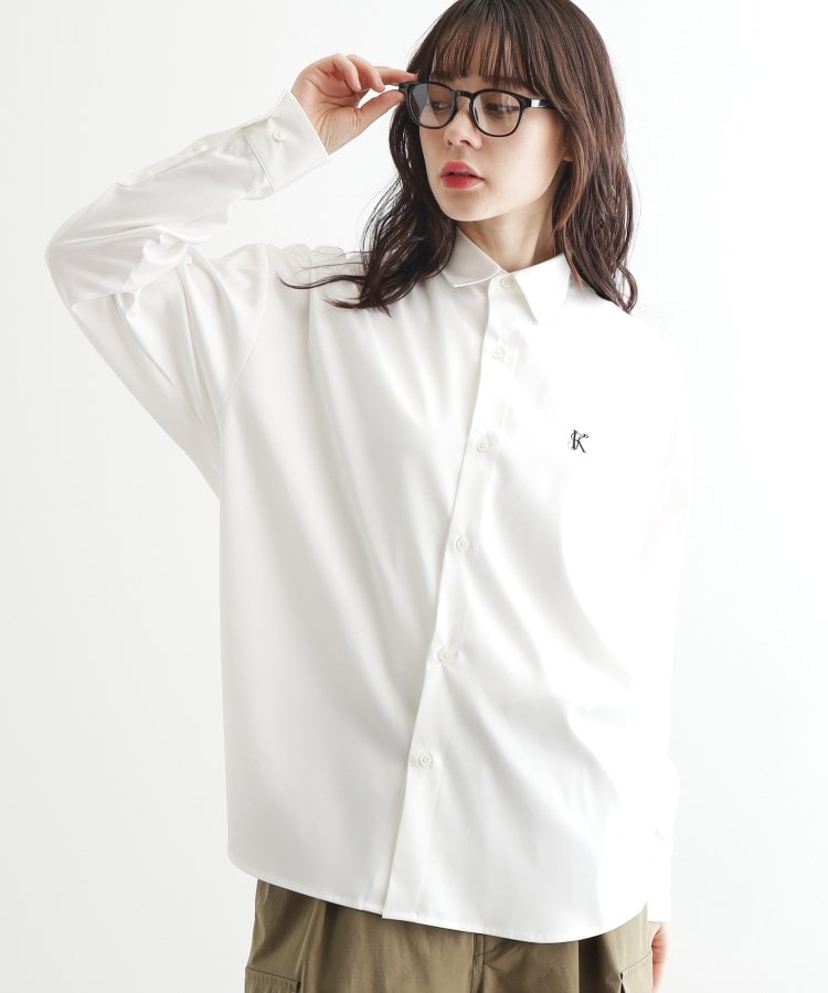 ティーケー タケオ キクチ(レディース)(tk.TAKEO KIKUCHI(Ladies))のエンブロなめらかシャツ2