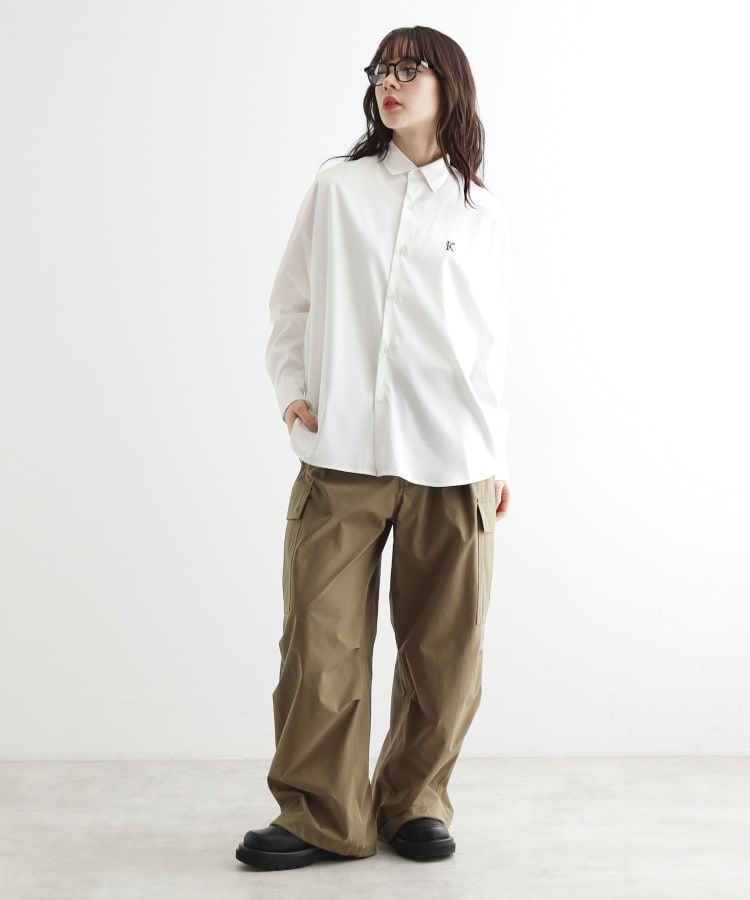 ティーケー タケオ キクチ(レディース)(tk.TAKEO KIKUCHI(Ladies))のエンブロなめらかシャツ3