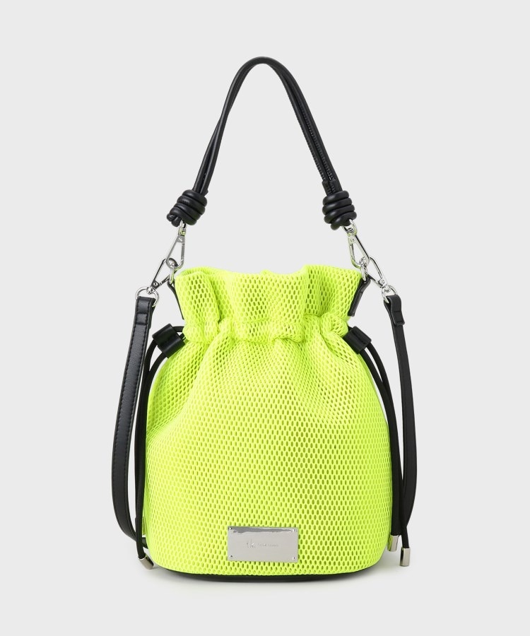 メッシュ2WAY巾着ショルダーバッグ(ショルダーバッグ) | tk メッシュ2WAY巾着ショルダーバッグ(ショルダーバッグ) | tk