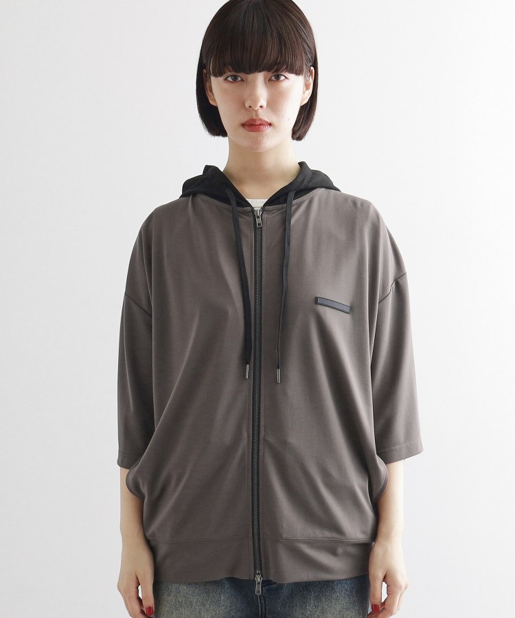 Made in JAPAN】ニットスリーブ ジップアップ
