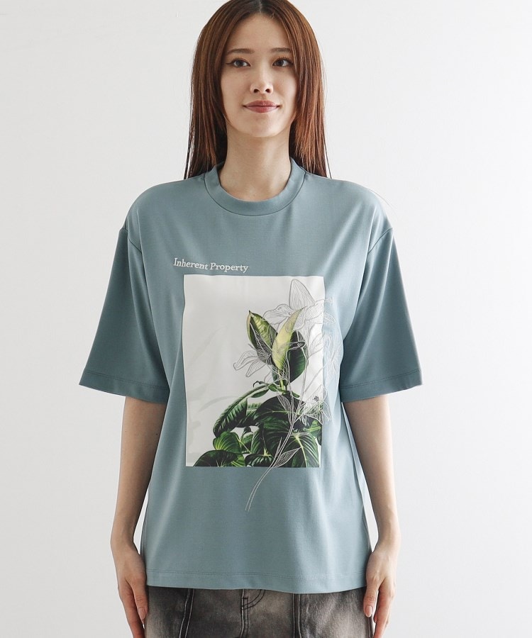 ティーケー タケオ キクチ(レディース)(tk.TAKEO KIKUCHI(Ladies))のフラワープリントTシャツ14