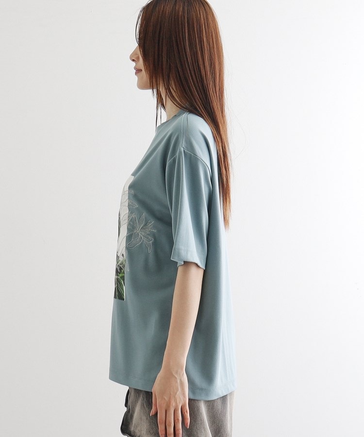 ティーケー タケオ キクチ(レディース)(tk.TAKEO KIKUCHI(Ladies))のフラワープリントTシャツ15