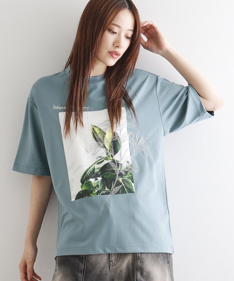 フラワープリントTシャツ(Tシャツ) | tk.TAKEO KIKUCHI フラワープリントTシャツ(Tシャツ) | tk.TAKEO KIKUCHI