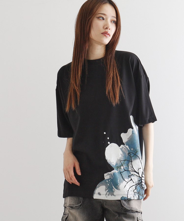 バブルアートフラワーTシャツ(Tシャツ) | tk.TAKEO KIKUCHI バブルアートフラワーTシャツ(Tシャツ) | tk.TAKEO KIKUCHI