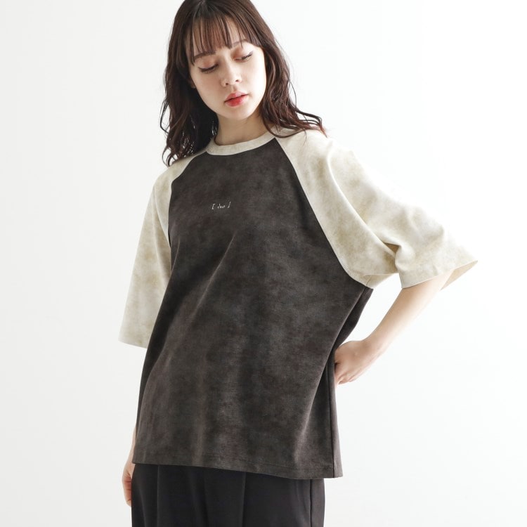 ティーケー タケオ キクチ(レディース)(tk.TAKEO KIKUCHI(Ladies))のヴィンテージライクラグランTシャツ Ｔシャツ