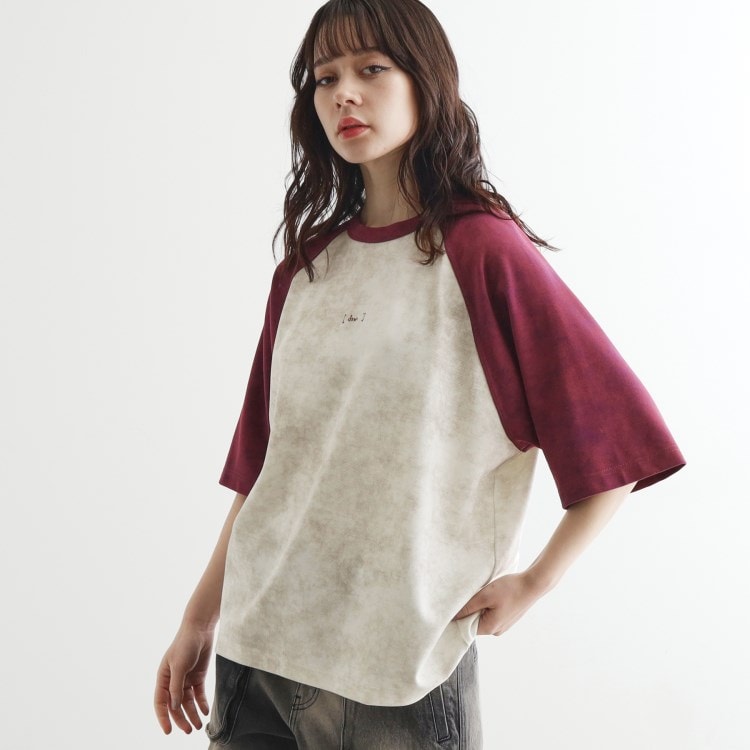 ティーケー タケオ キクチ(レディース)(tk.TAKEO KIKUCHI(Ladies))のヴィンテージライクラグランTシャツ Ｔシャツ