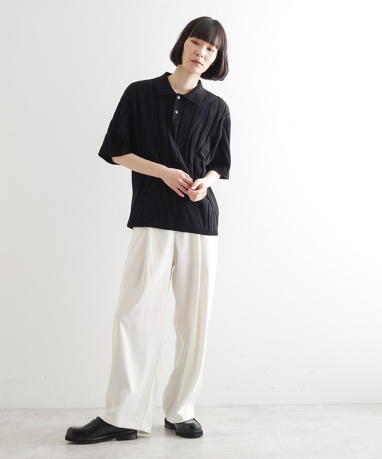 ティーケー タケオ キクチ(レディース)(tk.TAKEO KIKUCHI(Ladies))のジャカードニットポロ12
