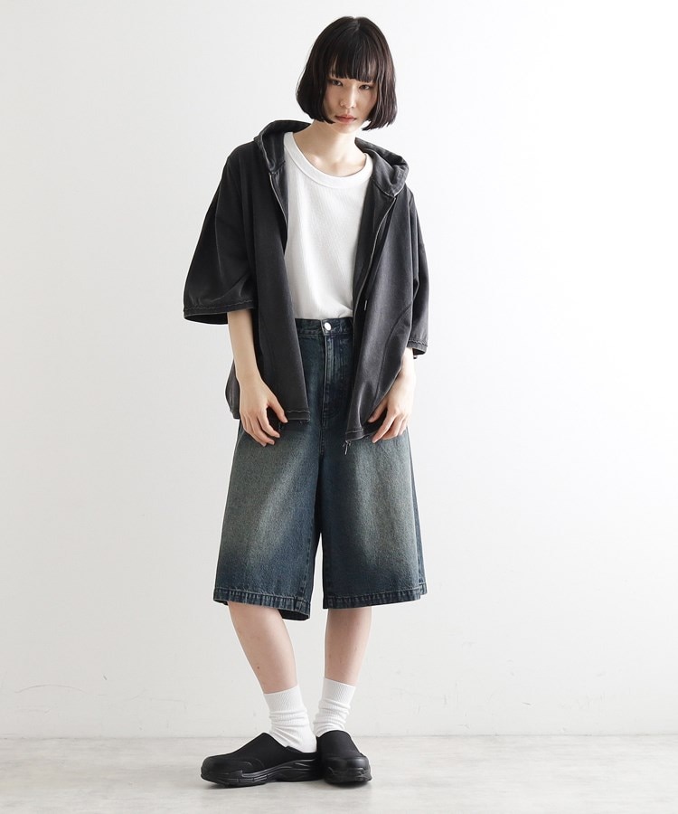 ティーケー タケオ キクチ(レディース)(tk.TAKEO KIKUCHI(Ladies))のヴィンテージライククロップドパーカ11