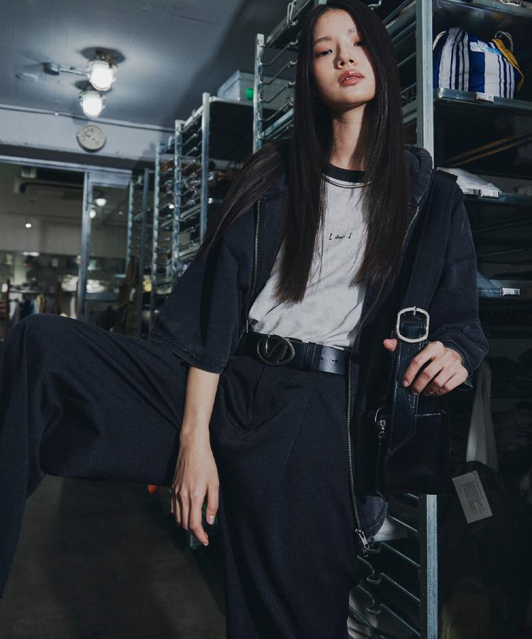 ティーケー タケオ キクチ(レディース)(tk.TAKEO KIKUCHI(Ladies))のヴィンテージライククロップドパーカ3