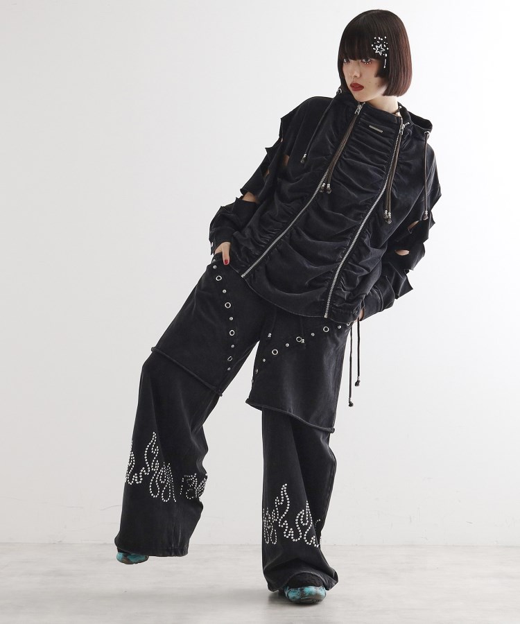 ティーケー タケオ キクチ(レディース)(tk.TAKEO KIKUCHI(Ladies))のK’PJT by AOI 『Lightweight Pants』3