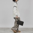 ティーケー タケオ キクチ(レディース)(tk.TAKEO KIKUCHI(Ladies))の【冠婚葬祭OK】リアルレザークラッチバッグ7
