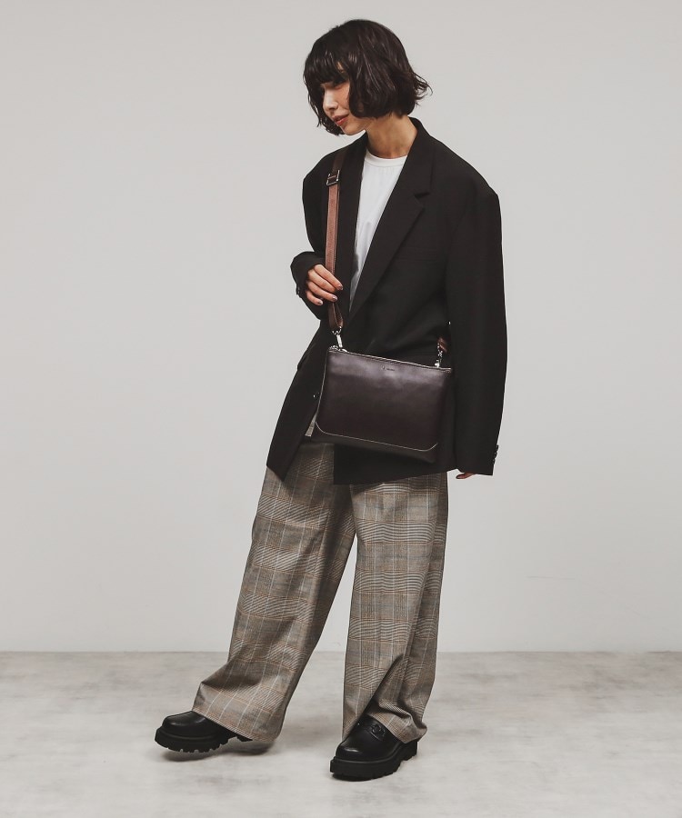 ティーケー タケオ キクチ(レディース)(tk.TAKEO KIKUCHI(Ladies))のRefined Leather サコッシュ5