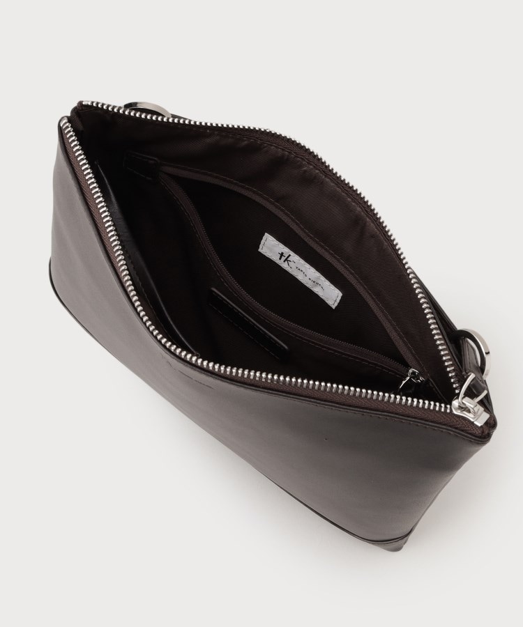 Refined Leather サコッシュ(ショルダーバッグ) | tk.TAKEO Refined Leather サコッシュ(ショルダーバッグ) | tk.TAKEO