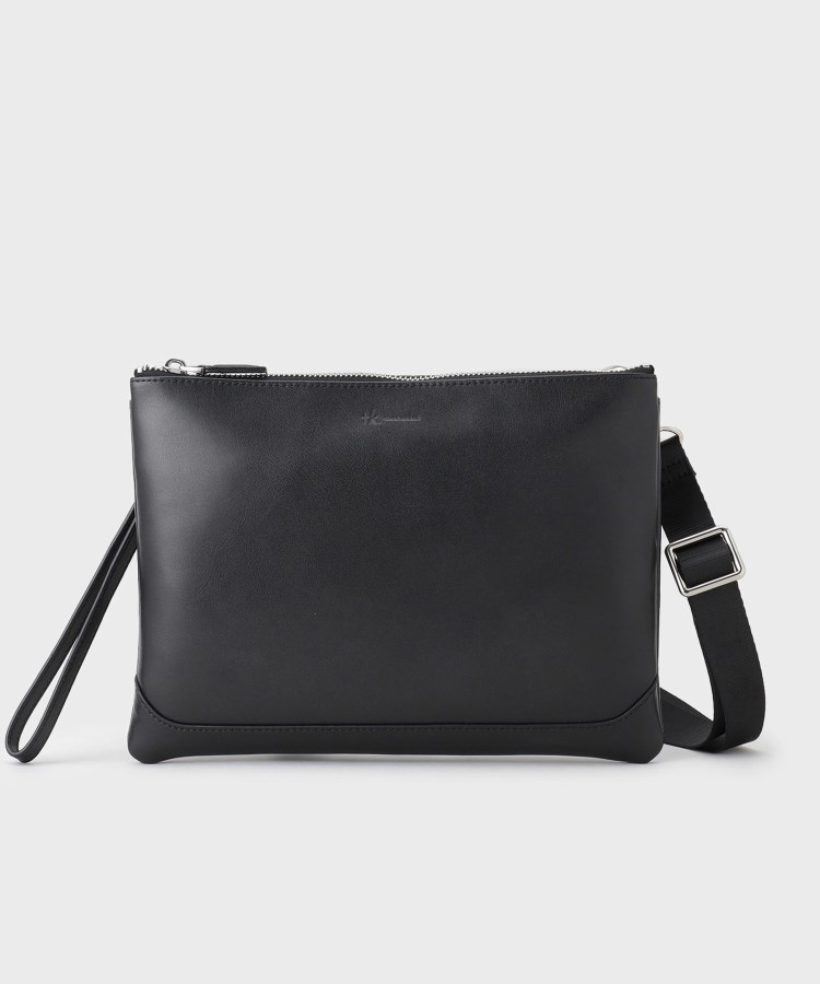 Refined Leather サコッシュ(ショルダーバッグ) | tk.TAKEO Refined Leather サコッシュ(ショルダーバッグ) | tk.TAKEO