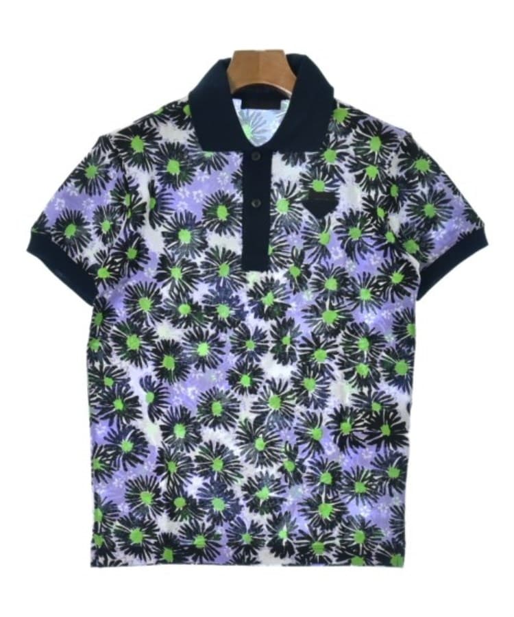 ラグタグ(RAGTAG)のPRADA プラダ メンズ Tシャツ・カットソー サイズ：S 黒x白x紫等(花柄)