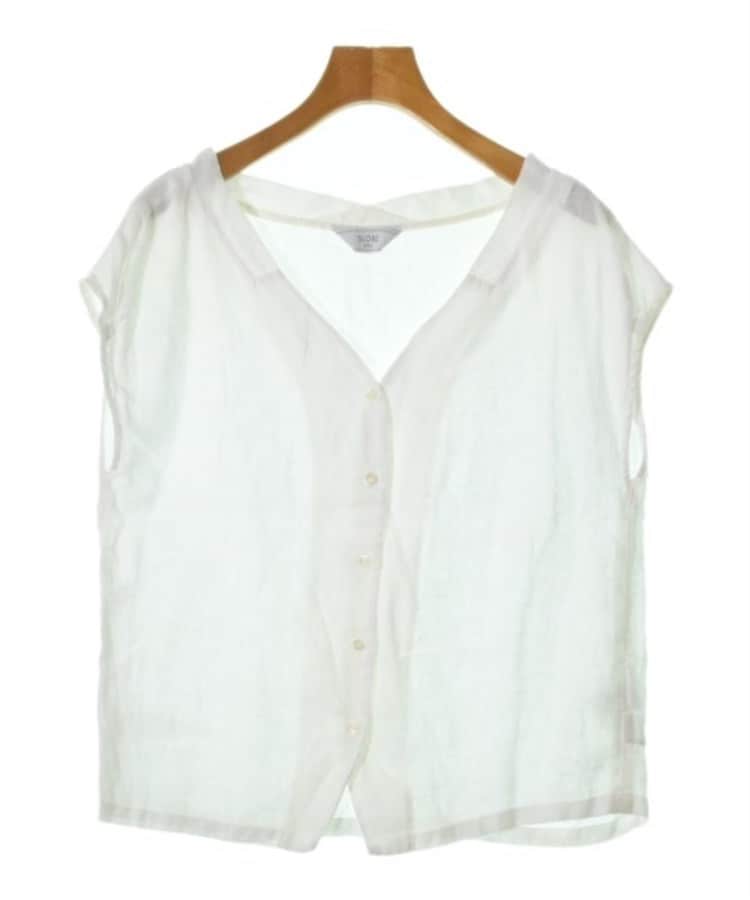 ラグタグ(RAGTAG)のSLOBE IENA スローブイエナ レディース カジュアルシャツ サイズ：-(XL位) 白