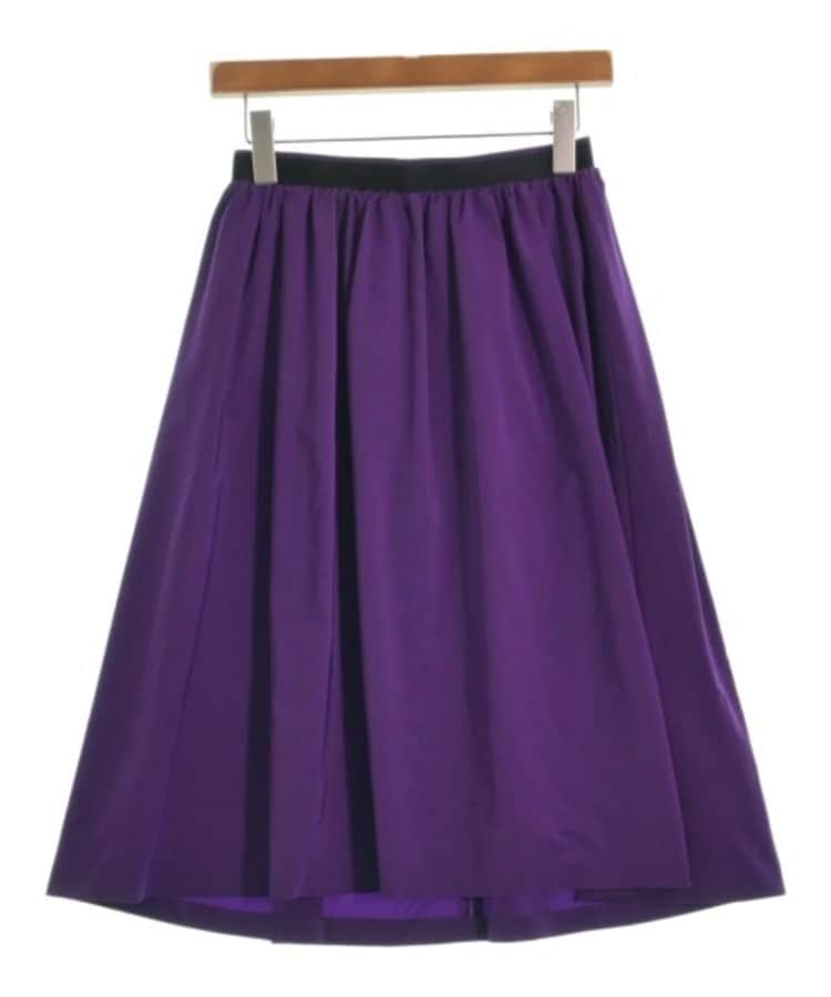 ラグタグ(RAGTAG)のAMACA アマカ レディース ロング・マキシ丈スカート サイズ：36(S位) 紫x黒