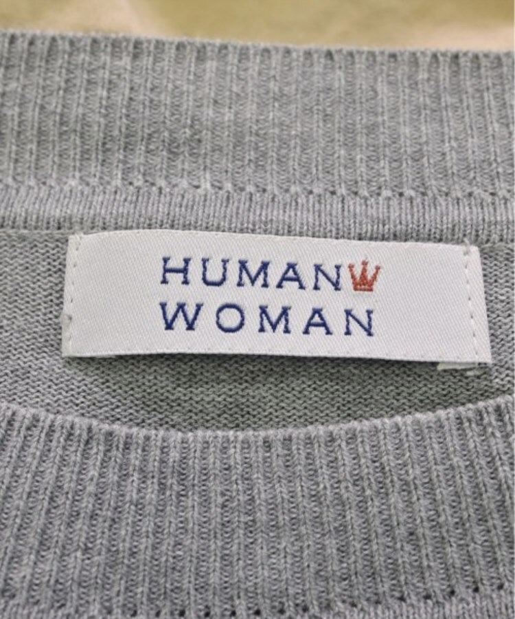 ラグタグ(RAGTAG)のHUMAN WOMAN ヒューマンウーマン レディース ニット・セーター サイズ：M3