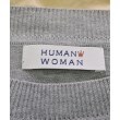 ラグタグ(RAGTAG)のHUMAN WOMAN ヒューマンウーマン レディース ニット・セーター サイズ：M3