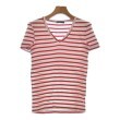 ラグタグ(RAGTAG)のPETIT BATEAU プチバトー レディース Tシャツ・カットソー サイズ：S 白x赤(ボーダー)