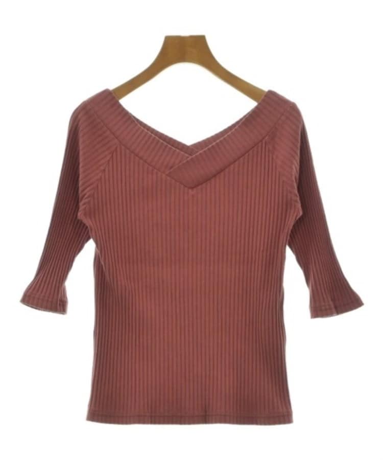 ラグタグ(RAGTAG)のRouge vif ルージュヴィフ レディース Tシャツ・カットソー サイズ：-(S位) エンジ系