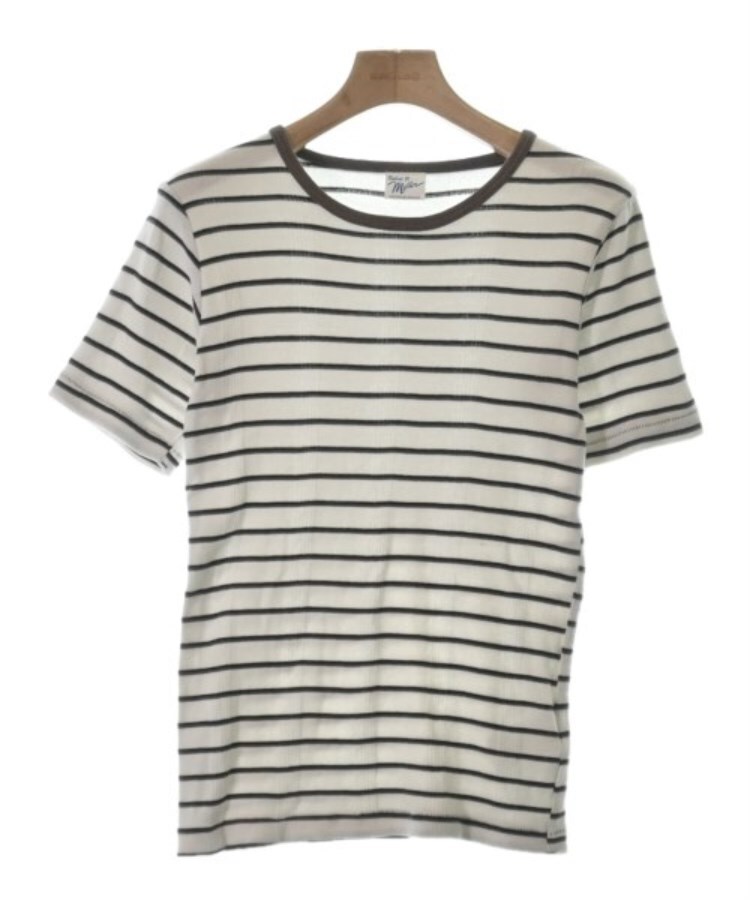 ラグタグ(RAGTAG)のRobert P.Miller ロバート・ピー・ミラー レディース Tシャツ・カットソー サイズ：F 白x茶x黒(ボーダー)