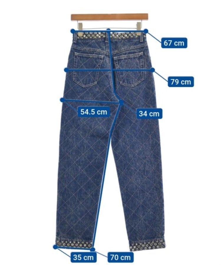 GUCCI グッチ レディース デニムパンツ サイズ:25(S位)(デニム GUCCI グッチ レディース デニムパンツ サイズ:25(S位)(デニム