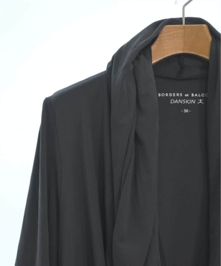 BORDERS & BALCONY ブラックカーディガン サイズ36