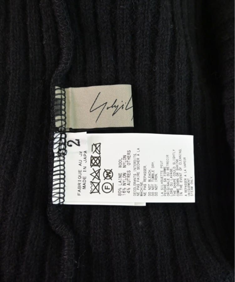 Yohji Yamamoto ヨウジヤマモト レディース ニット・セーター Yohji Yamamoto ヨウジヤマモト レディース ニット・セーター