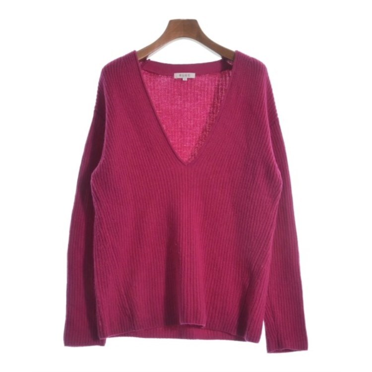 PLST - 新品 プラステ PLST 異素材 ピンク シルク混 シフォン
