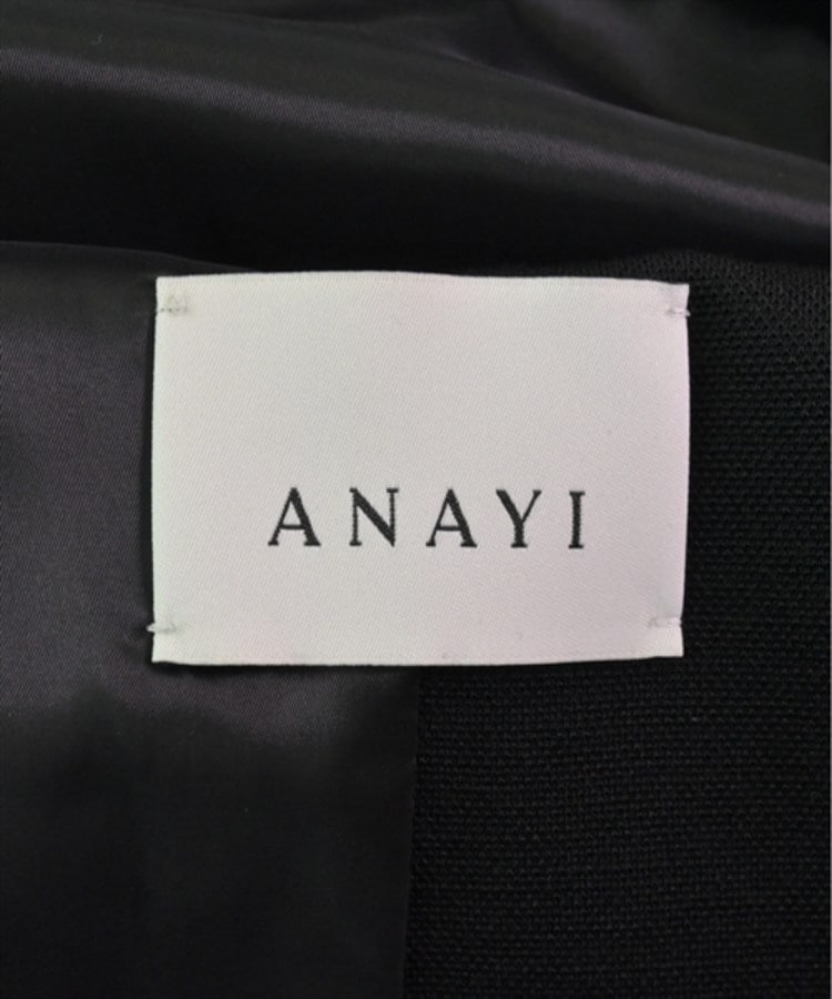 ANAYI アナイ レディース ノーカラージャケット サイズ:36(S位 ANAYI アナイ レディース ノーカラージャケット サイズ:36(S位