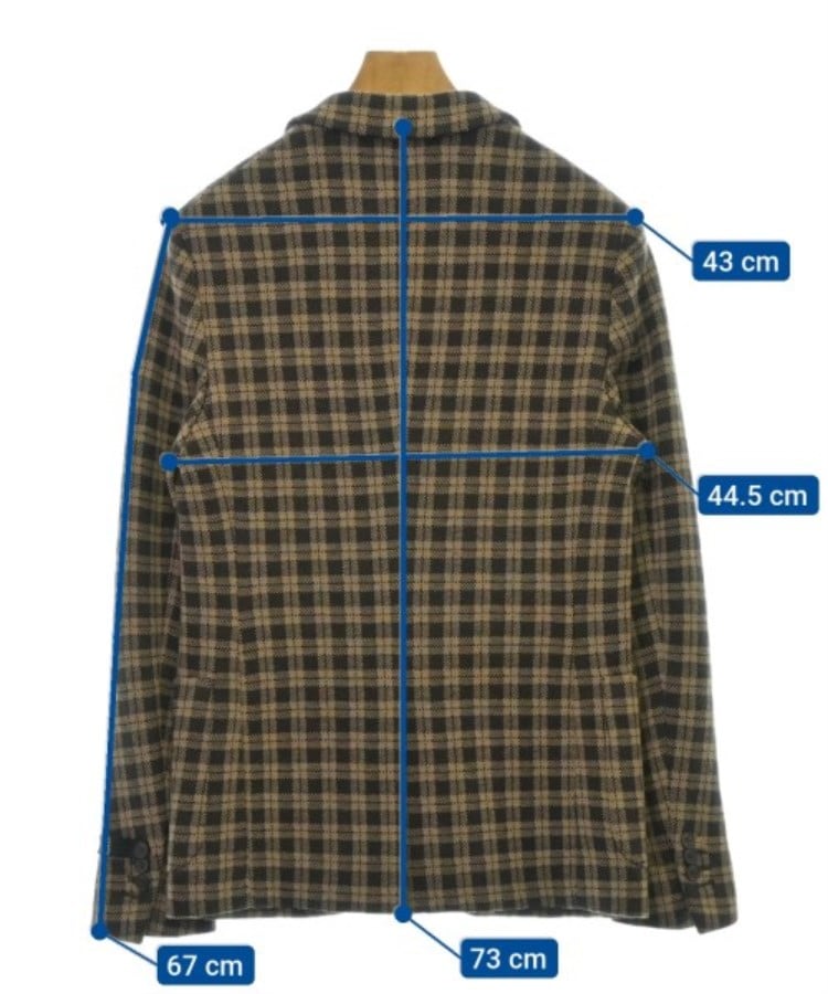 FENDI フェンディ メンズ テーラードジャケット サイズ：48(L位
