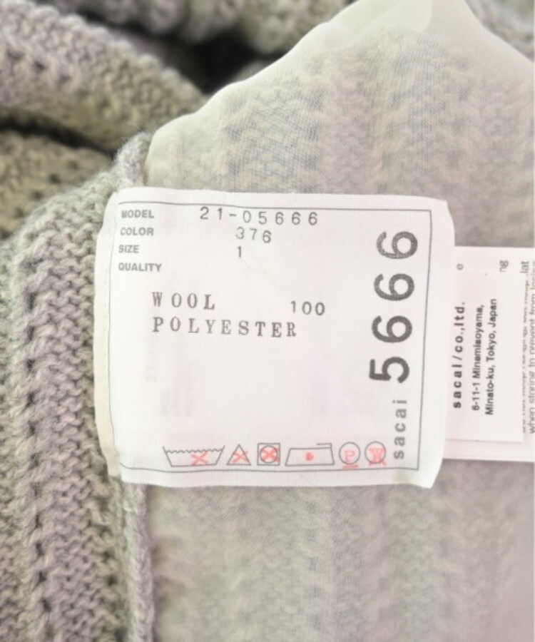 sacai サカイ レディース ワンピース サイズ:1(S位)(その他 sacai サカイ レディース ワンピース サイズ:1(S位)(その他