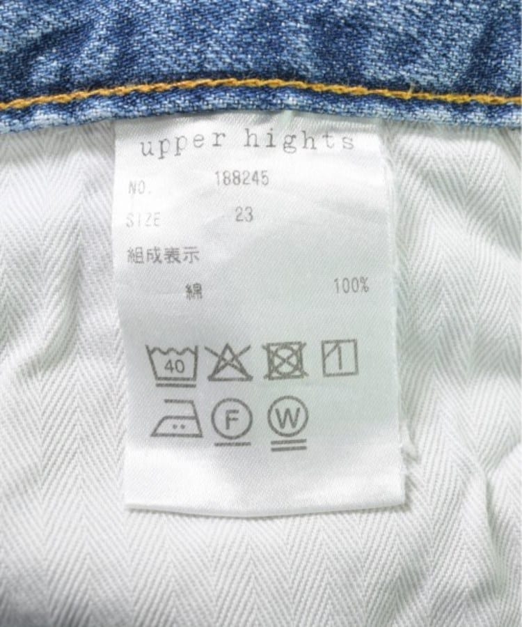 ラグタグ(RAGTAG)のupper hights アッパーハイツ レディース デニムパンツ サイズ：23(XS位)4