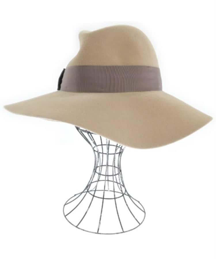 ラグタグ(RAGTAG)のBorsalino ボルサリーノ レディース ハット サイズ：M ベージュ
