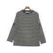 ラグタグ(RAGTAG)のUNUSED アンユーズド メンズ Tシャツ・カットソー サイズ：1(S位) 黒x白(ボーダー)