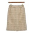 ラグタグ(RAGTAG)のVICKY ヴィッキー レディース ひざ丈スカート サイズ：1(S位) 茶xアイボリー