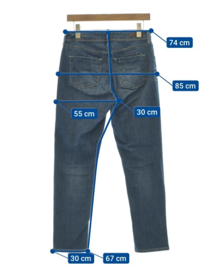 YANUK ヤヌーク レディース デニムパンツ サイズ:26(M位 YANUK ヤヌーク レディース デニムパンツ サイズ:26(M位