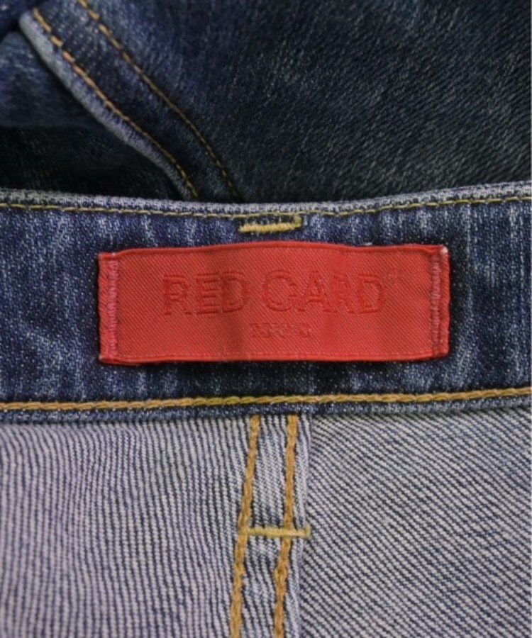 ラグタグ(RAGTAG)のRED CARD レッドカード レディース デニムパンツ サイズ：24(S位)3
